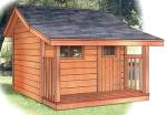 rustic playhouse - free plans, drawings & instructions