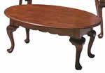 Queen Anne drop leaf coffee table