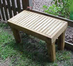 very simple garden bench plans