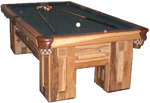 hardwood pool table - free plans, drawings & instructions