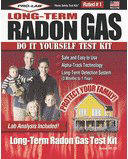 Home radon test kit