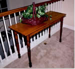 simple sofa or hall table - free plans, drawings & instructions