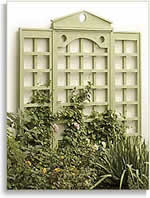 3 different tops for trellises - free plans, drawings & instructions