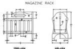 wooden magazine rack - free plans, drawings & instructions