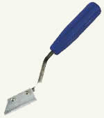 Hand grout removal tool with diamond cutter