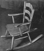 classic child's rocking chair - free plans, drawings and instructions