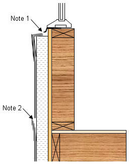 Common Stucco Defects - Separation of stucco from lath