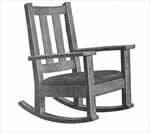 rocking chair - free plans, drawings and instructions
